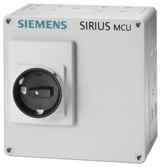 SIRIUS MCU Motorstarter Gehäuse Schutzart IP55 Kunststoff Kommunikation