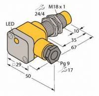 TURCK Induktiver Sensor NI10-G18SK-Y1X 40161