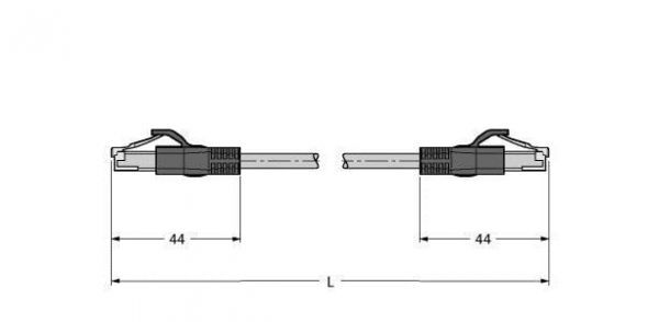 RJ45S-RJ45S-8814-1M