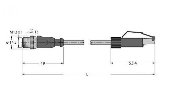 RSSD-RJ45S-4416-3M