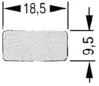Bezeichnungsschild für 3SB2 ein 3SB2901-2AB