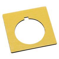 30mm 800H Yellow Blank Legend Plate 800H-W700