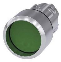 Drucktaster, 22mm, rund, grün, Frontring 3SU1050-0CB40-0AA0