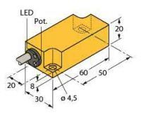 Turck Kapazitiver BCF10-Q20L60-AP4X 2504028