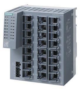 SCALANCE XC124, unmanaged IE Switch, 24x 10/100MBit/s RJ45-Ports