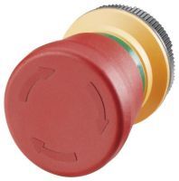 Not-Halt-Pilzdrucktaster für Extension Units, 22mm, rund, rot, Kunststoff 6AV7674-1MA00-0AA0