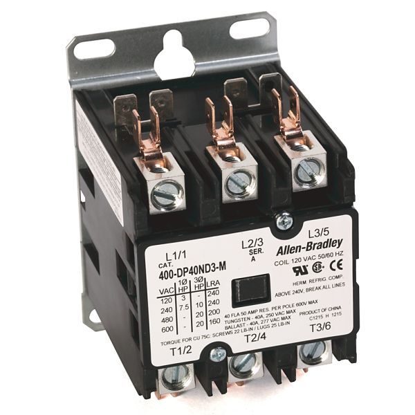 40 Amp Definite Purpose Contactor