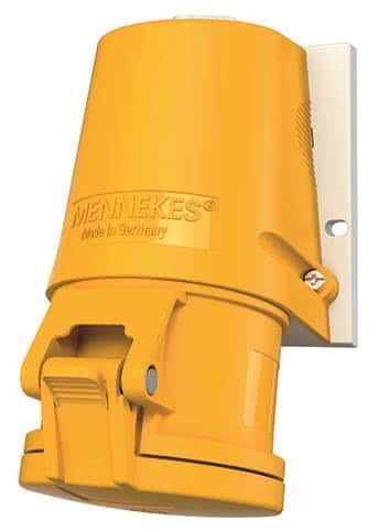 Mennekes 32A3P 4H110V Wanddose 1345