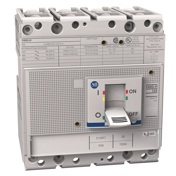 140G 125A Frame Molded Case Ckt-Bkr