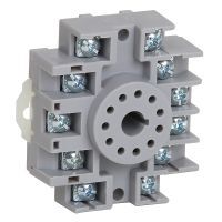 11-Pin Tube Style Relay Socket PK10 700-HN126