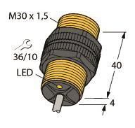 Turck Induktiver Sensor BI10-P30-Y1X/S97 1023322