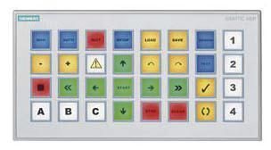 HMI KP32F PN, Key Panel, 32 Kurzhubtasten mit mehrfarbigen LEDS