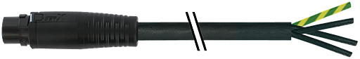 MQ15-X-Power St. 0° freies Ltg.-ende