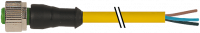 M12 Bu. 0° freies Ltg.-ende 7000-12221-0543000