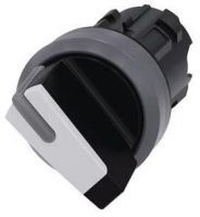 Knebelschalter, beleuchtbar, 22mm, rund, schwarz 3SU1032-2BF60-0AA0