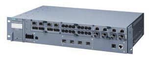 SCALANCE XR528-6m managed IE Switch LAYER 3 vorbereitet 19 Rack Ports vorn