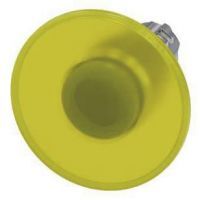 Pilzdrucktaster, beleuchtet, 22mm, rund, gelb, 60mm 3SU1051-1CA30-0AA0