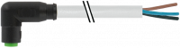 M8 Bu. 90° snap-in freies Ltg.-ende 7000-08261-2110300
