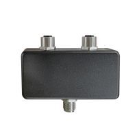 T-Stück M12 A kodiert, 24V DC, 6 A 