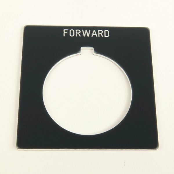 30mm 800H FORWARD Grey Legend Plate