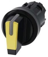 Knebelschalter, beleuchtbar, 22mm, rund, gelb 3SU1002-2BP30-0AA0