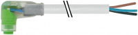 M8 Bu. 90° A-kod. snap-in freies Ltg-ende LED 7000-08281-2300150