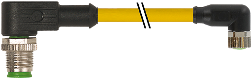 M12 St. 90° / M8 Bu. 90°