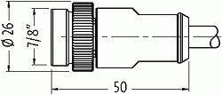 7/8'' (Mini) St. 0° / 7/8'' (Mini) Bu. 0°