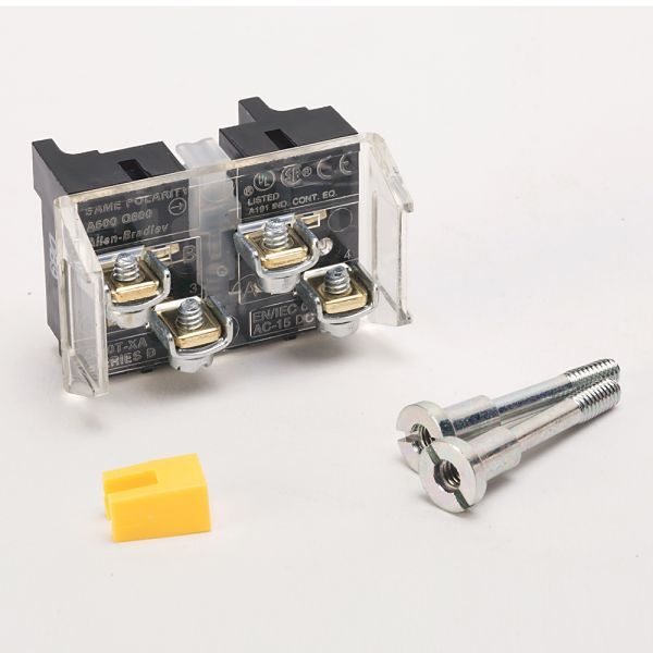 30mm Contact Block 1-NO 1-NCLB 800T PB