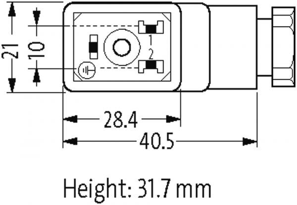 SVS Eco LED Ventilst. BF BI 11mm LED 24V