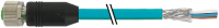 M12 Bu. 0° B-kod. freies Ltg-ende geschirmt 7000-14044-8341000