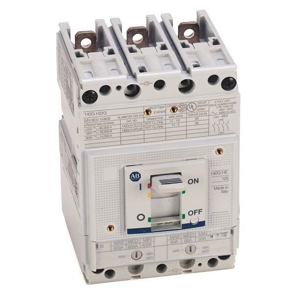 140G 125A H Frame Molded Case Ckt-Bkr