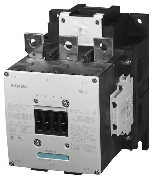 Schütz 400A/AC-1 AC DC-Betätigung UC23-26V Hilfskontakte 2NO+2NC